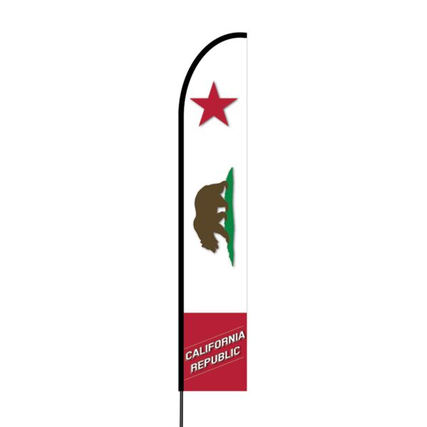 California Flag Print Flex Banner EVO Flag Single Sided Print Thumbnail
