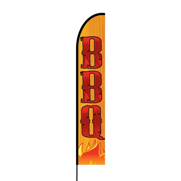 BBQ Flex Banner EVO Flag Single Sided Print Thumbnail