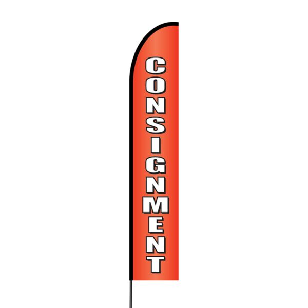 Consignment Flex Banner EVO Flag Single Sided Print Thumbnail