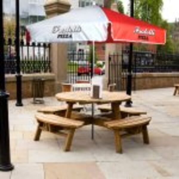 Square Umbrella 1 Location (6ft) Thumbnail