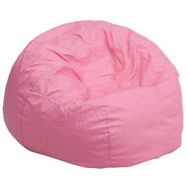 Pink Fabric kids bean bag Thumbnail