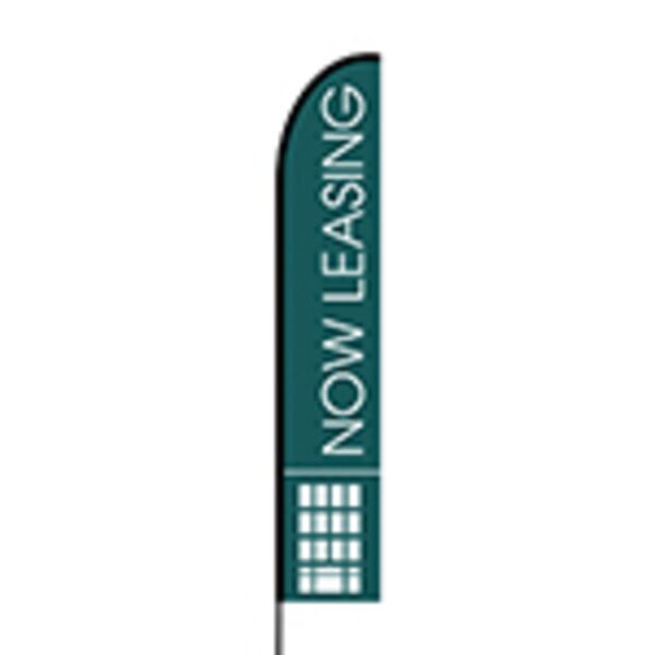 Now Leasing Flex Banner EVO Flag Single Sided Print Thumbnail