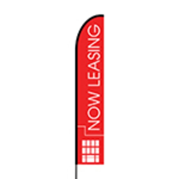 Now Leasing Flex Banner EVO Flag Single Sided Print Thumbnail