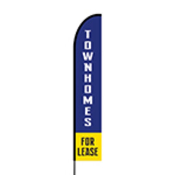 Townhouses Flex Banner EVO Flag Single Sided Print Thumbnail