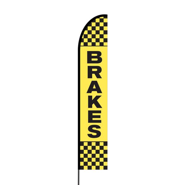 Brakes Flex Banner EVO Flag Single Sided Print Thumbnail