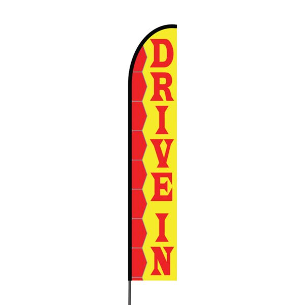 Drive In Flex Banner EVO Flag Single Sided Print Thumbnail