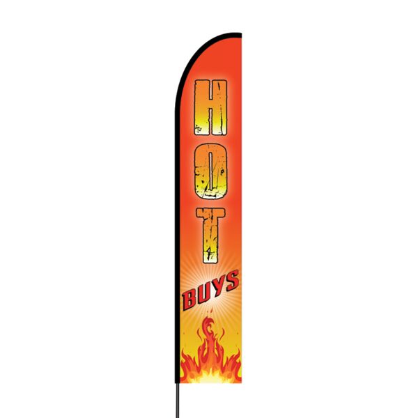 Hot Buys Banner EVO Flag Single Sided Print Thumbnail