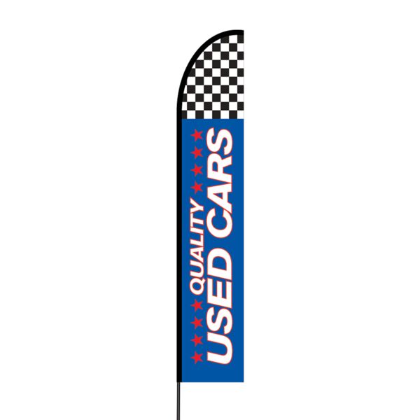 Quality Used Cars Flex Banner EVO Flag Single Sided Print Thumbnail