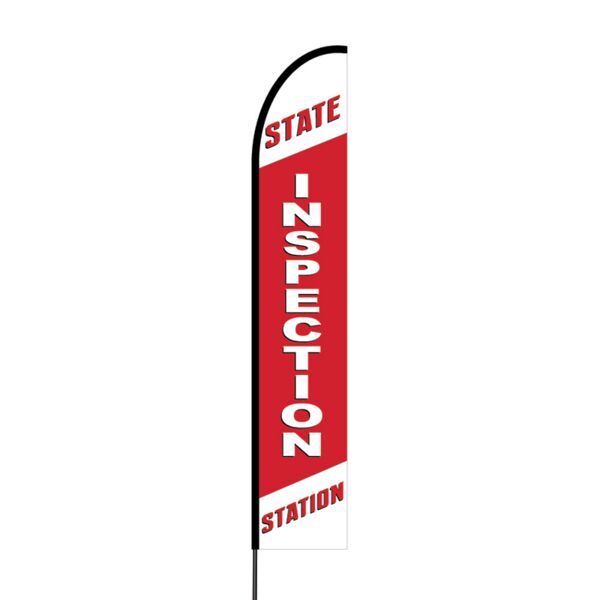 State Inspection Flex Banner EVO Flag Single Sided Print Thumbnail
