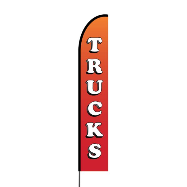 Trucks Flex Banner EVO Flag Single Sided Print Thumbnail