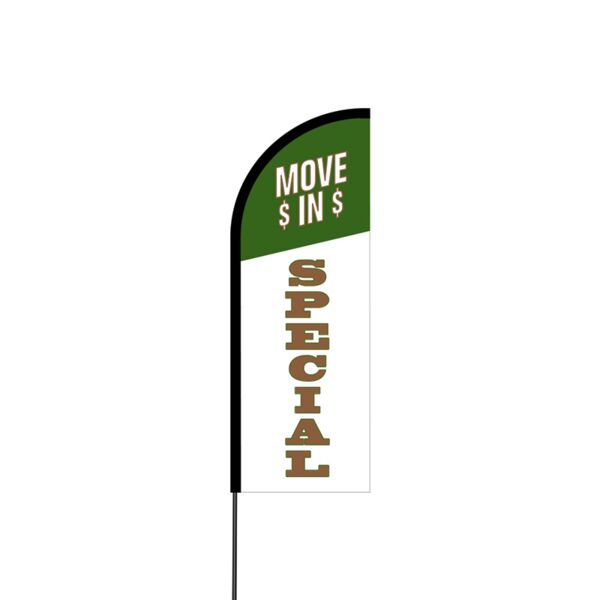 Move In Special 2 Flex Banner Flag - 11ft Thumbnail