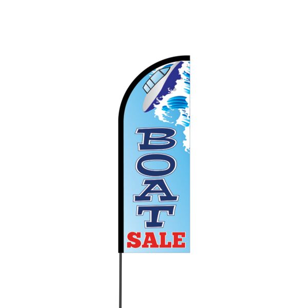 Boat Sale Flex Banner Flag - 11ft Thumbnail