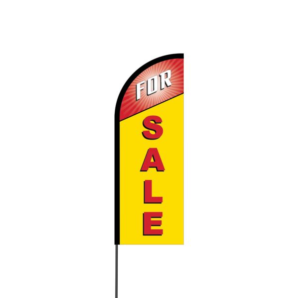For Sale Flex Banner Flag - 11ft Thumbnail