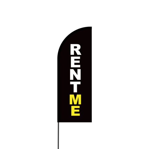 Rent Me Flex Banner Flag - 11ft Thumbnail
