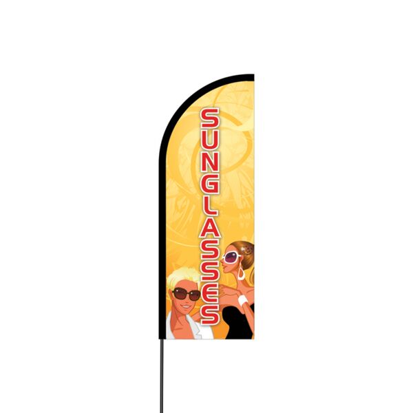 Sunglasses Flex Banner Flag - 11ft Thumbnail