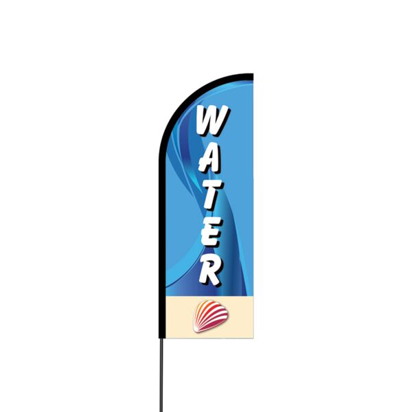 Water Flex Banner Flag - 11ft Thumbnail