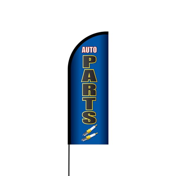Auto Parts Flex Banner Flag - 11ft Thumbnail