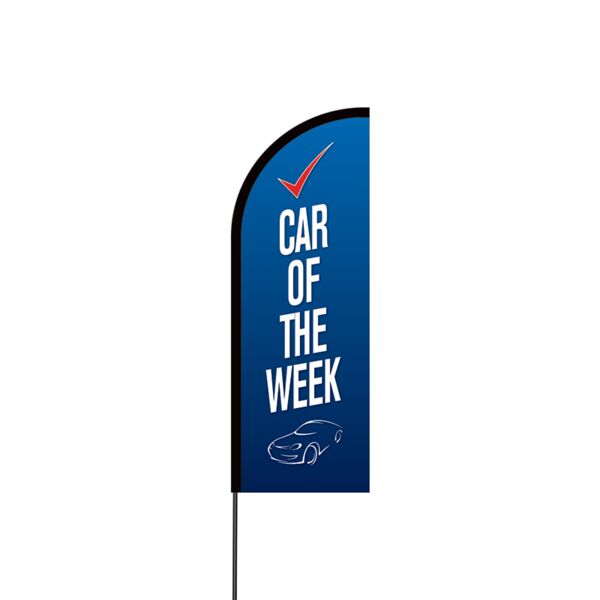Car of the Week Flex Banner Flag - 11ft Thumbnail