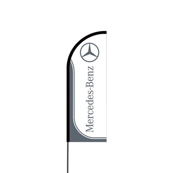 Mercedes Benz Flex Banner Flag - 11ft Thumbnail