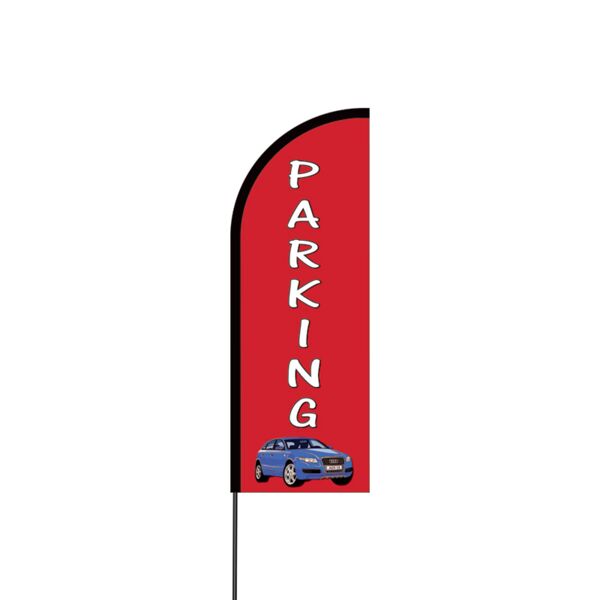 Parking Flex Banner Flag - 11ft Thumbnail