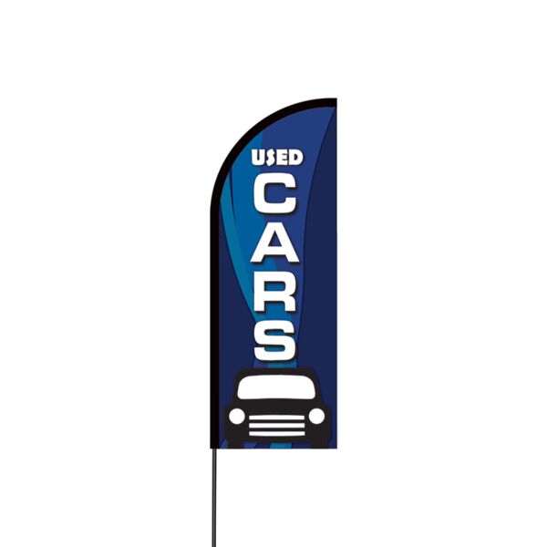 Used Cars Flex Banner Flag - 11ft Thumbnail
