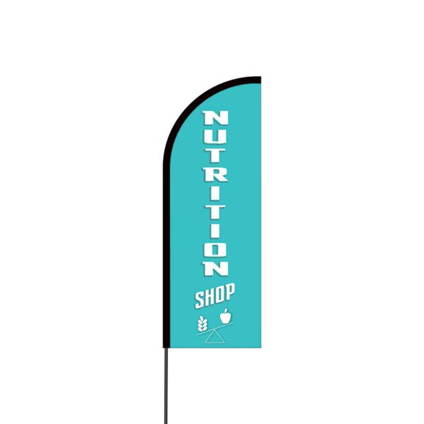 Nutrition Shop Flex Banner Flag - 11ft Thumbnail