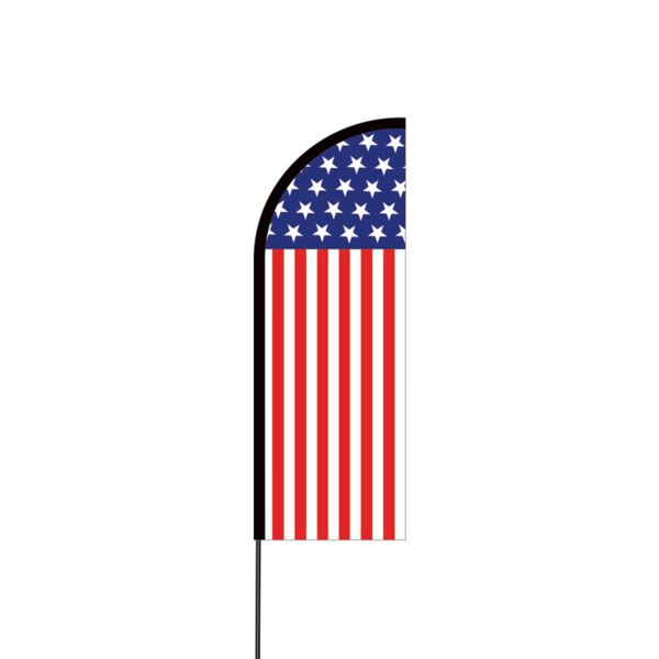 USA Flex Banner Flag - 11ft Thumbnail