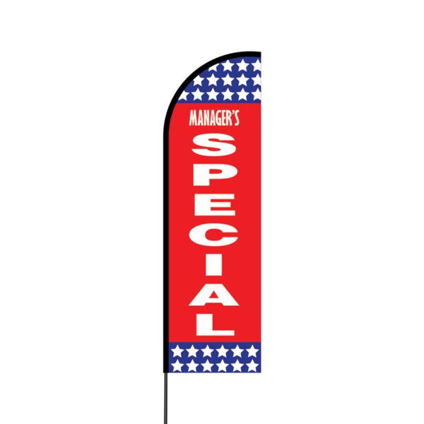 Manager's Special Flex Banner Flag - 14 (Single Sided) Thumbnail