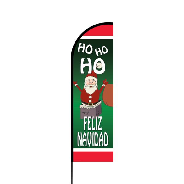 Feliz Navidad Flex Banner Flag - 14 (Single Sided) Thumbnail
