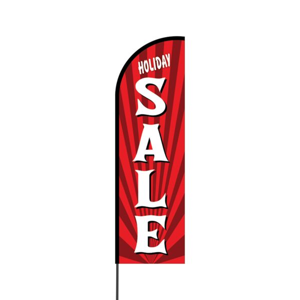 Holiday Sale Flex Banner Flag - 14 (Single Sided) Thumbnail