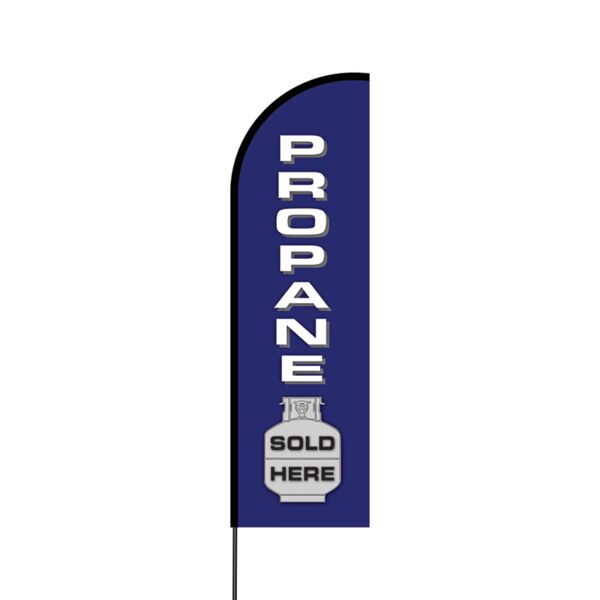 Propane Flex Banner Flag - 14 (Single Sided) Thumbnail