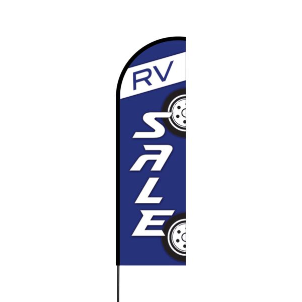 RV Sale Flex Banner Flag - 14 (Single Sided) Thumbnail