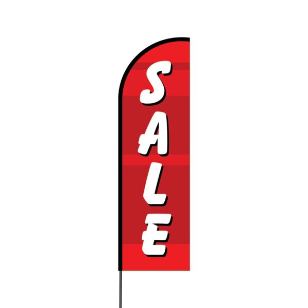 Sale Flex Banner Flag - 14 (Single Sided) Thumbnail