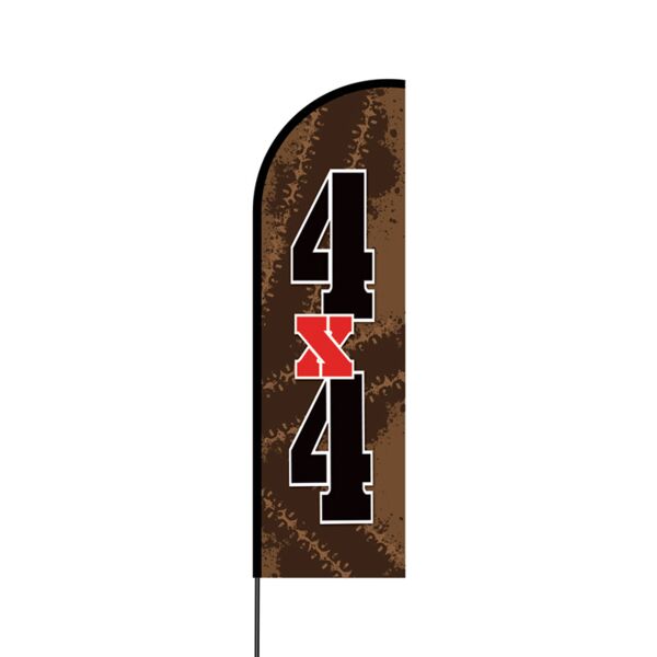 4 x 4 Flex Banner Flag - 14 (Single Sided) Thumbnail