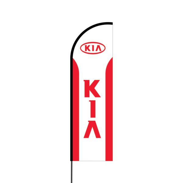 KIA Flex Banner Flag - 14 (Single Sided) Thumbnail