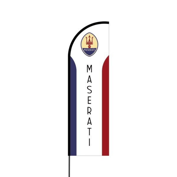 Maserati Flex Banner Flag - 14 (Single Sided) Thumbnail