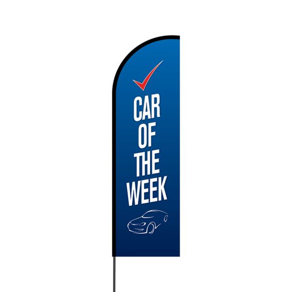 Car of the Week Flex Banner Flag - 14 (Single Sided) Thumbnail