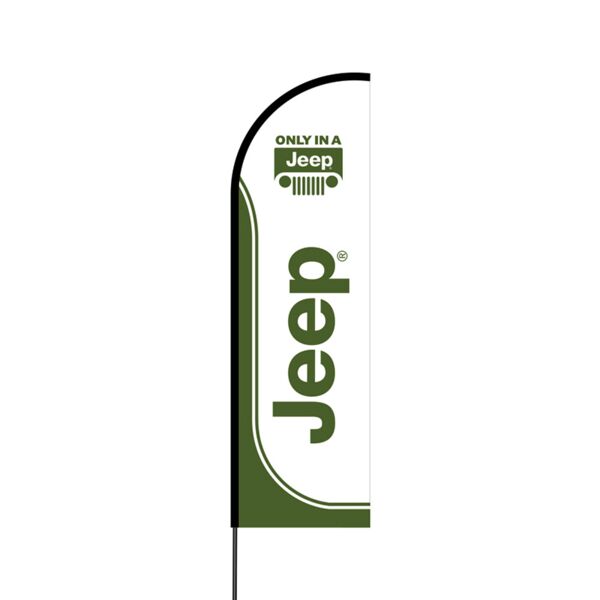 Jeep Flex Banner Flag - 14 (Single Sided) Thumbnail