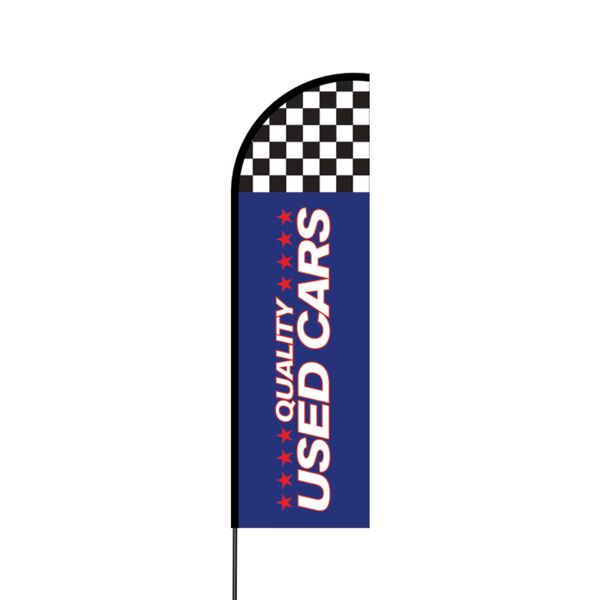 Quality Used Cars Flex Banner Flag - 14 (Single Sided) Thumbnail
