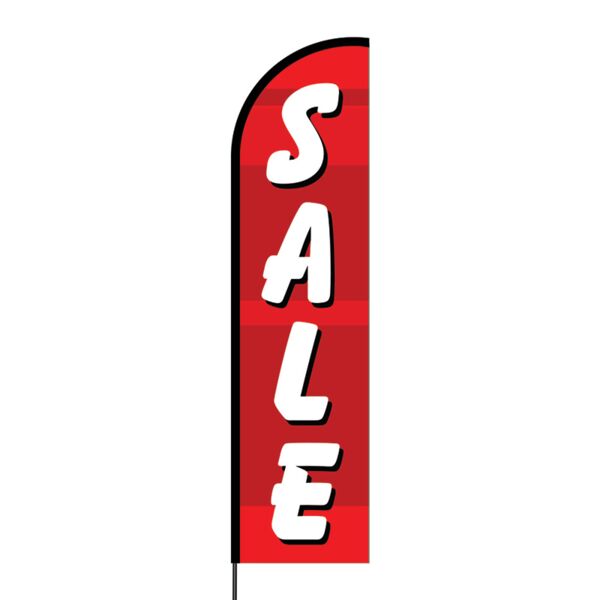 Sale Flex Banner Flag - 16ft (Single Sided) Thumbnail