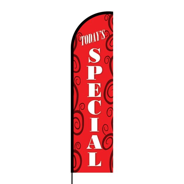 Today's Special Flex Banner Flag - 16ft (Single Sided) Thumbnail
