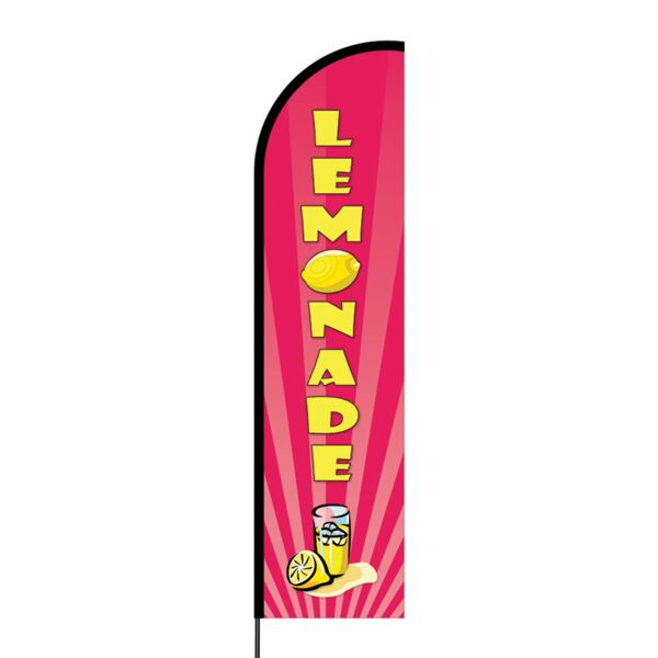 Lemonade Flex Banner Flag - 16ft (Single Sided) Thumbnail