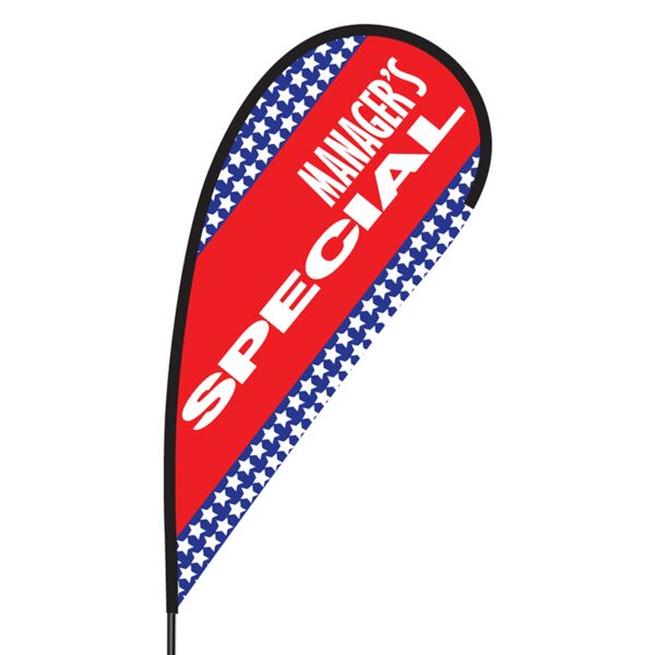 Manager's Special Flex Blade Flag - 09' Single Sided Thumbnail