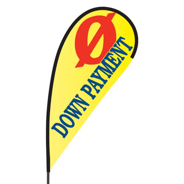 0 Down Payment Flex Blade Flag - 09' Single Sided Thumbnail