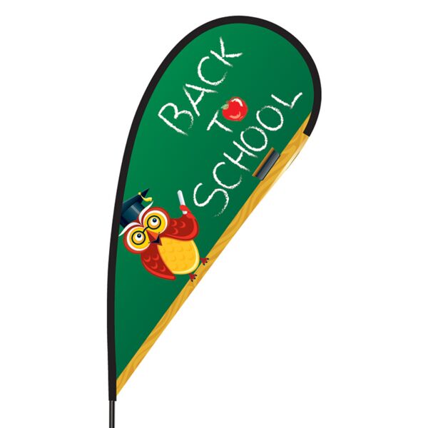 Back to School Flex Blade Flag - 09' Single Sided Thumbnail
