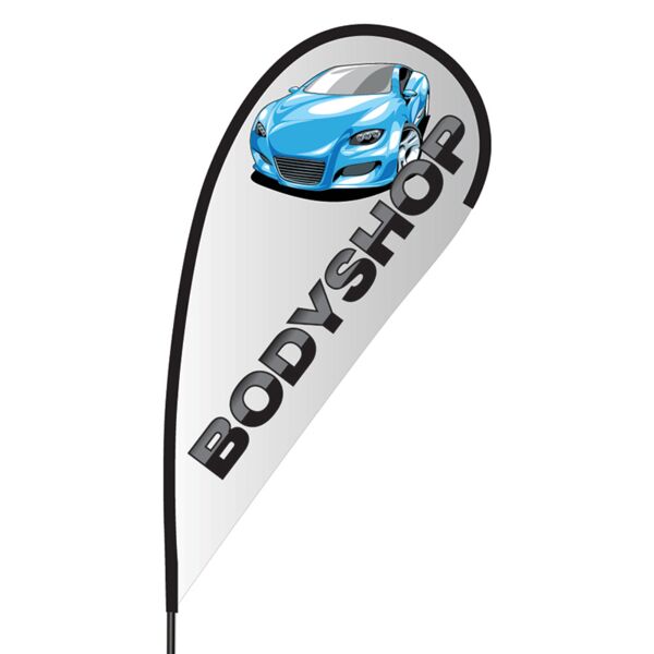 Body Shop Flex Blade Flag - 09' Single Sided Thumbnail