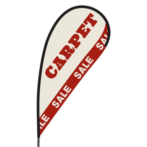 Carpet Sale Flex Blade Flag - 09' Single Sided Thumbnail