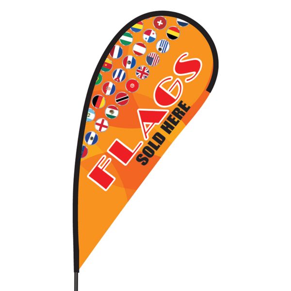 Flags Sold Here Flex Blade Flag - 09' Single Sided Thumbnail