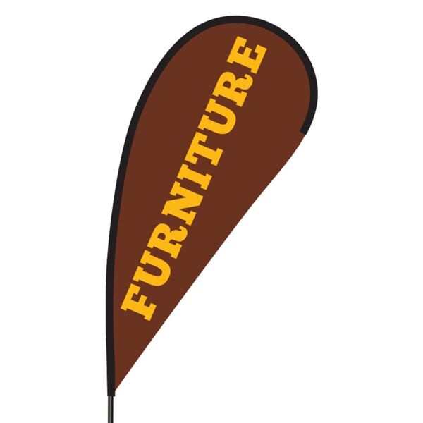 Furniture Flex Blade Flag - 09' Single Sided Thumbnail