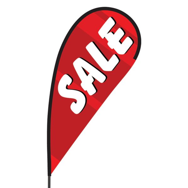 Sale Flex Blade Flag - 09' Single Sided Thumbnail